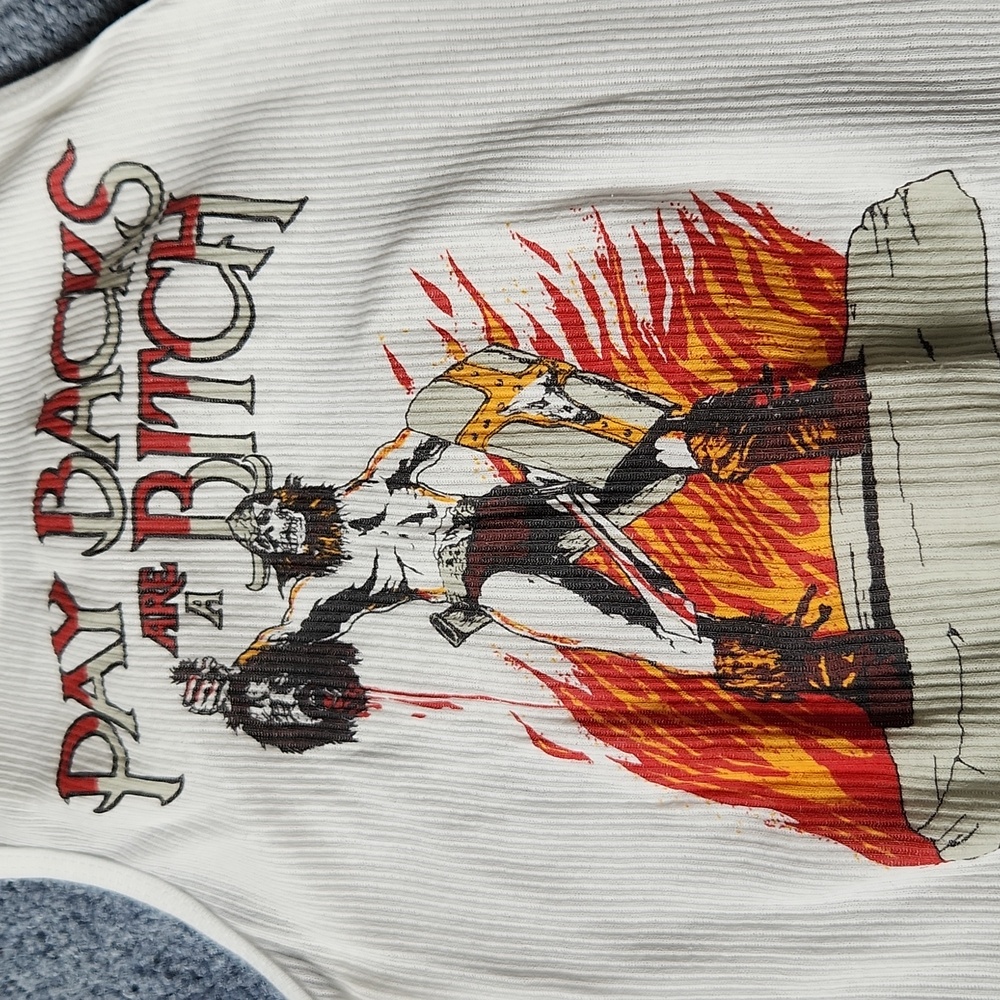 New biker tank top hellbound brand